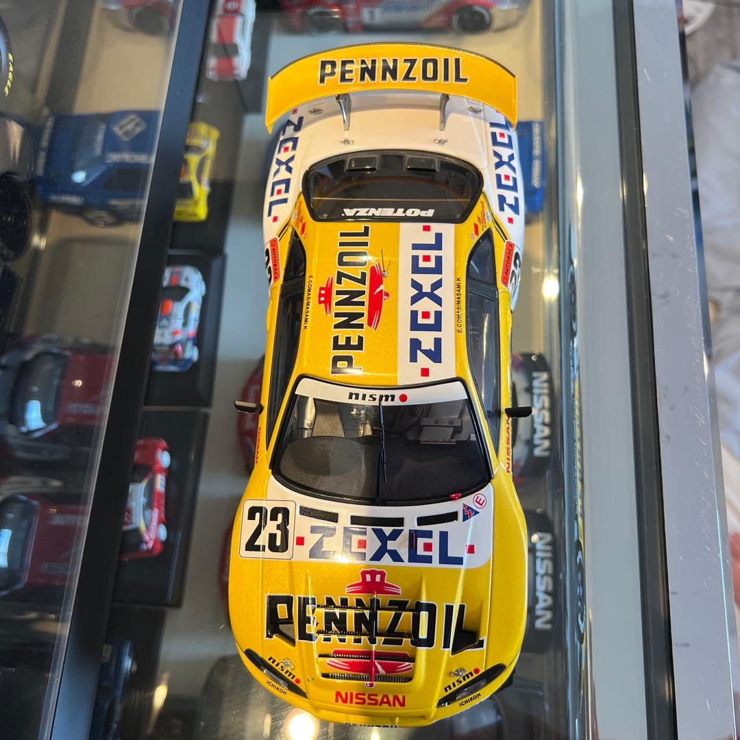 オートアート製2001年JGTC日産R34GTRペンズオイルゼクセル