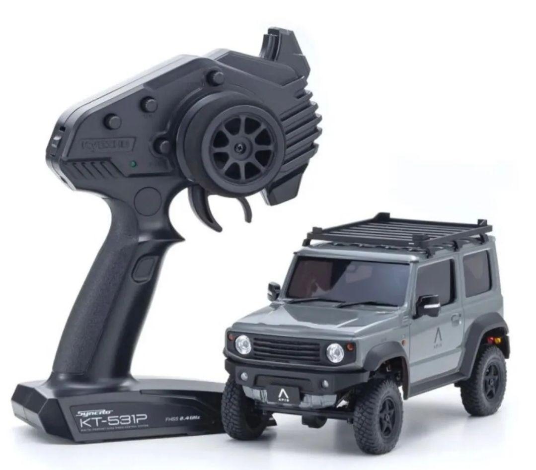 【新品！】 京商 ミニッツ4×4 APIO JIMNY TS4 ミディアムグレー