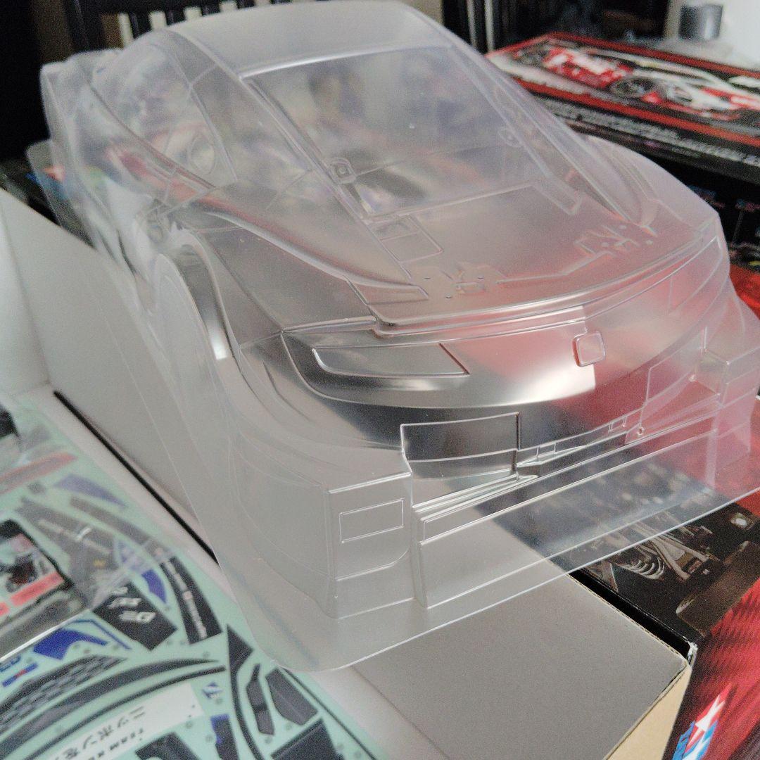 タミヤ 1/10 TT 02ボディ専用タイヤホイール付き まとめ売り。