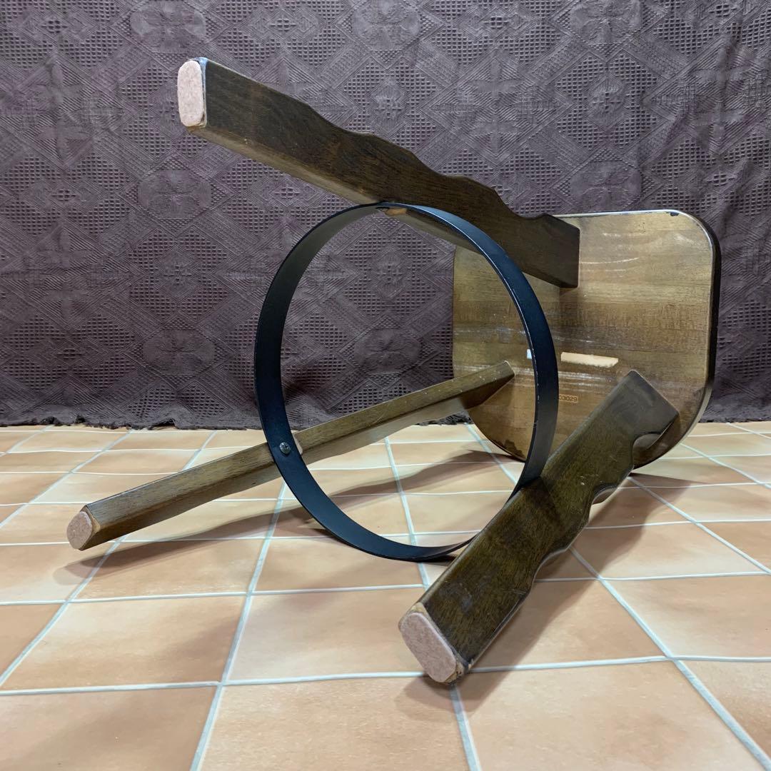 【ヴィンテージ】カリモク ルスティック ハイチェア バースツール スツール