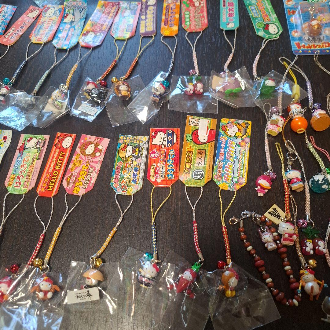 15年～20年前★ご当地KITTY６５個根付けストラップ　海外あり