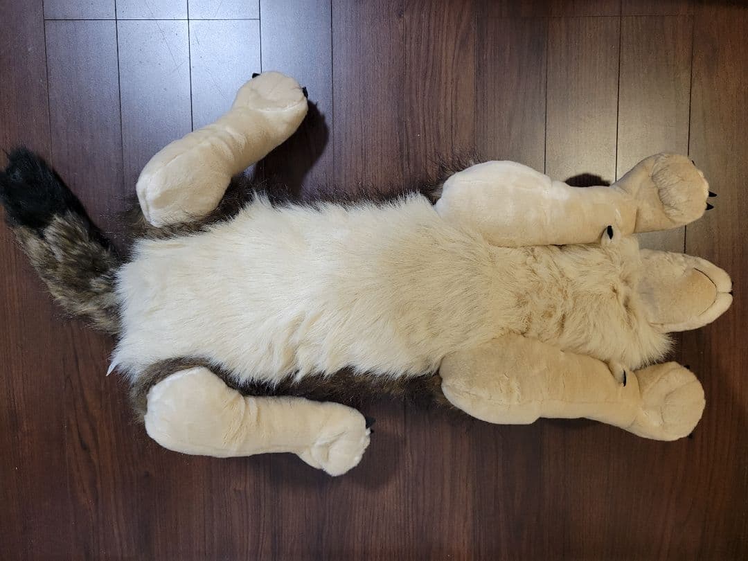 WILD REPUBLIC オオカミ ぬいぐるみ 大きめ