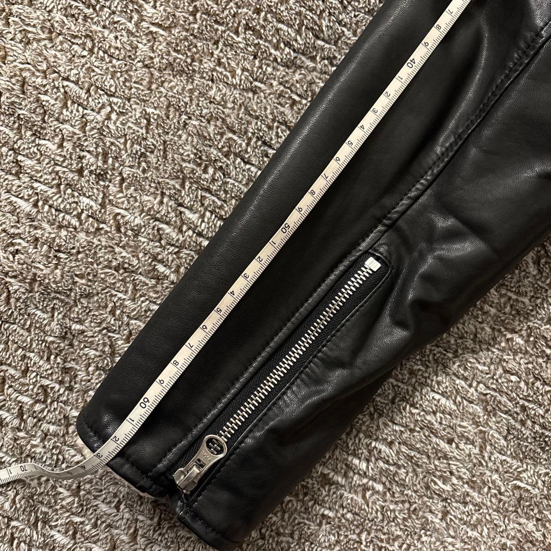 馬革×ラムファー　アンダーカバーライダースジャケット