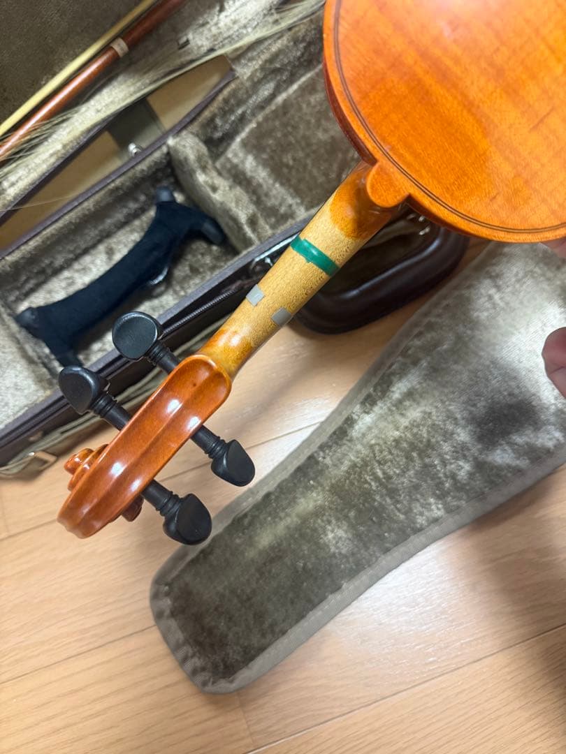 シ*房様 バイオリン本体 ケース付き　suzuki 1/10
