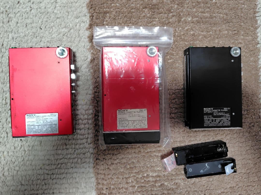 SONY ウォークマン MW101　ジャンク品