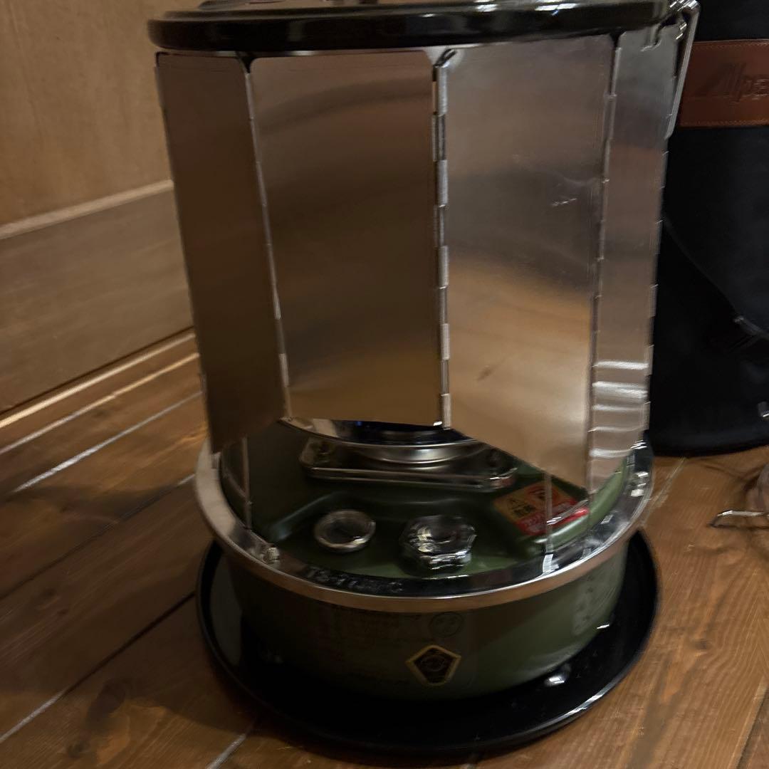 アルパカストーブ コンパクト収納バッグ・五徳・反射板付き