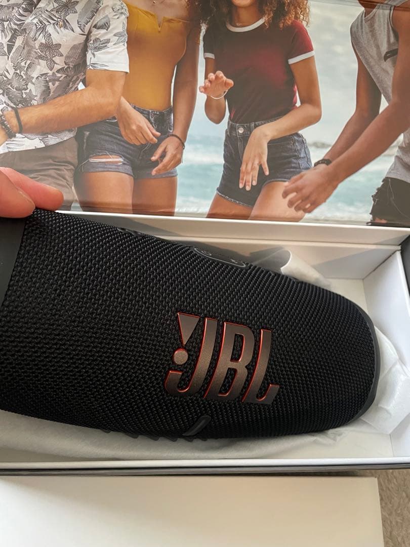 JBL CHARGE5 ワイヤレススピーカー ブラック 新品未使用黒