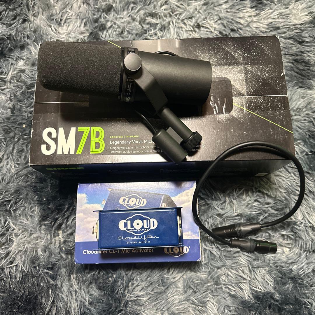F*n様 Shure SM7B ダイナミックマイク + Cloudlifter