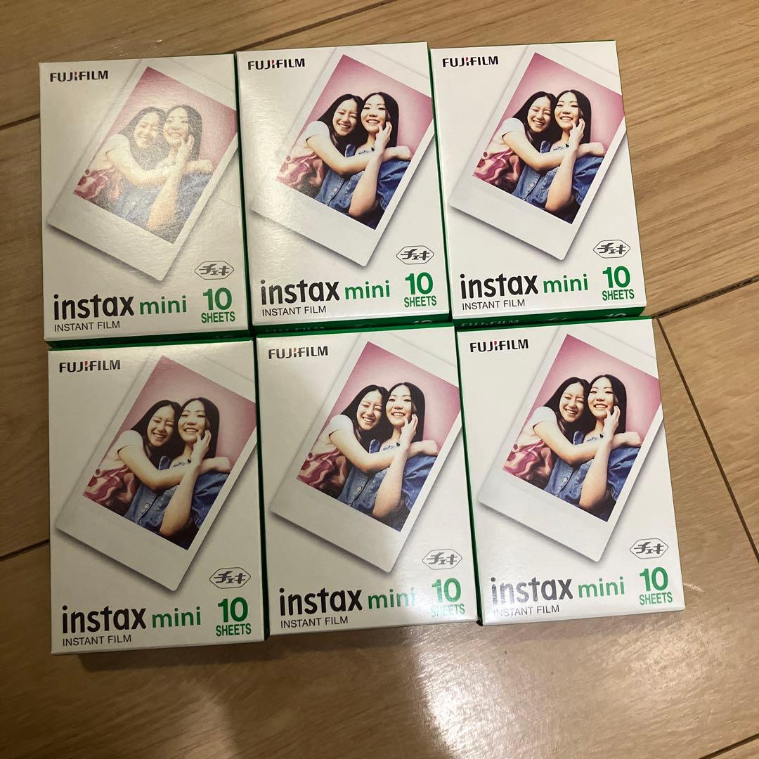 instax mini フィルム　１０枚×6箱