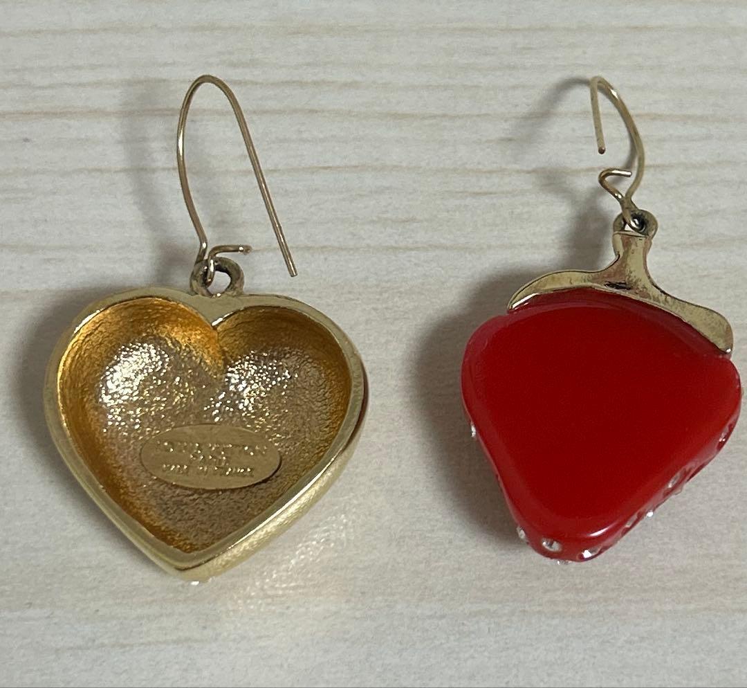 LV ルイヴィトン ピアス イチゴ&ハート ブークル ドレイユ フレーズ