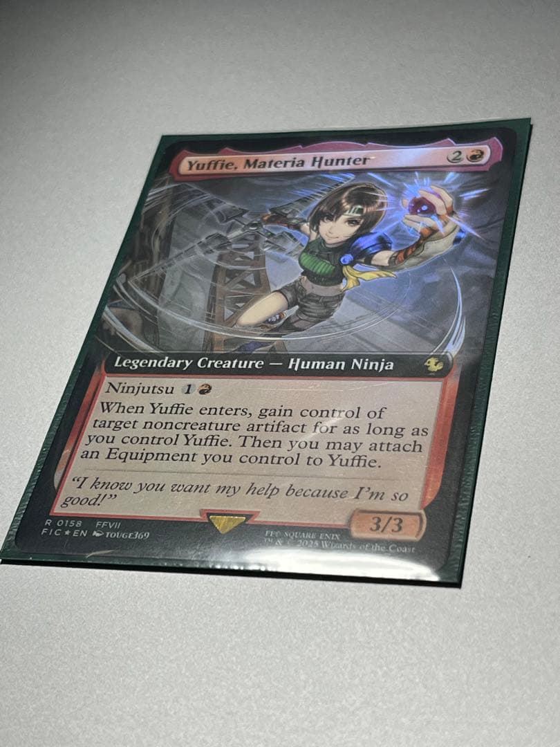 MTG マテリアハンター、ユフィ 英語　Foil 拡張 1枚