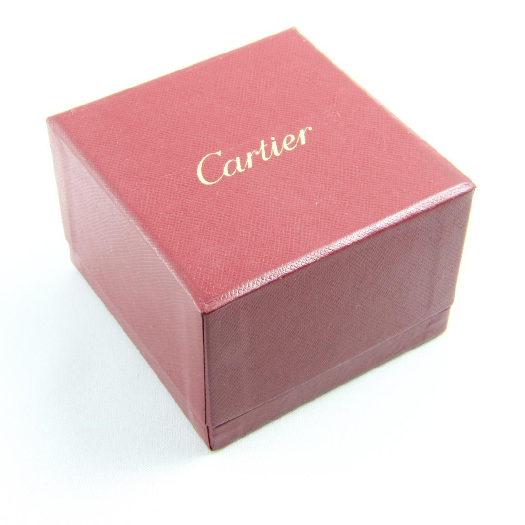 【磨き済み】 カルティエ ミニラブリング　K18　ホワイトゴールド　11号