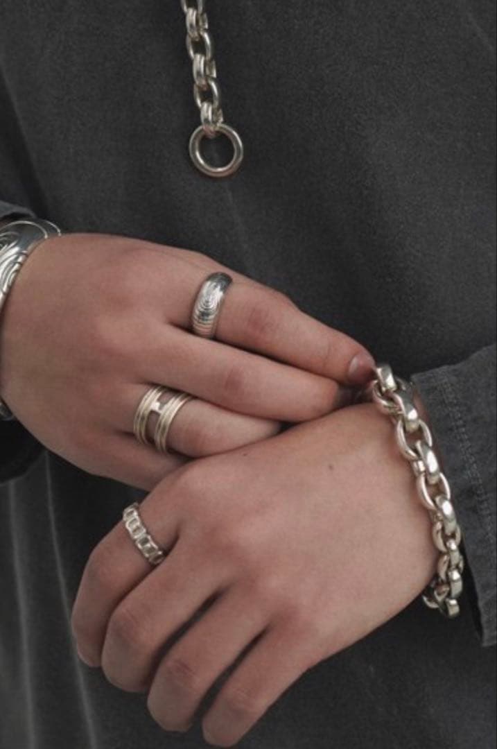 Llife BOTTON BAND RING #18 完売品