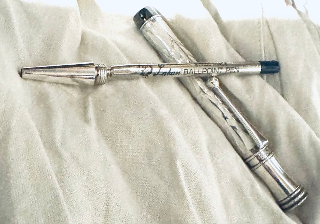 パリ購入　仏製　純銀　レリーフ蜘蛛の巣彫り　スパイダー　フォリフォリ