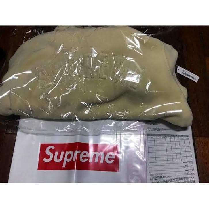 Supreme Polartec Hooded Natural フリース　XL