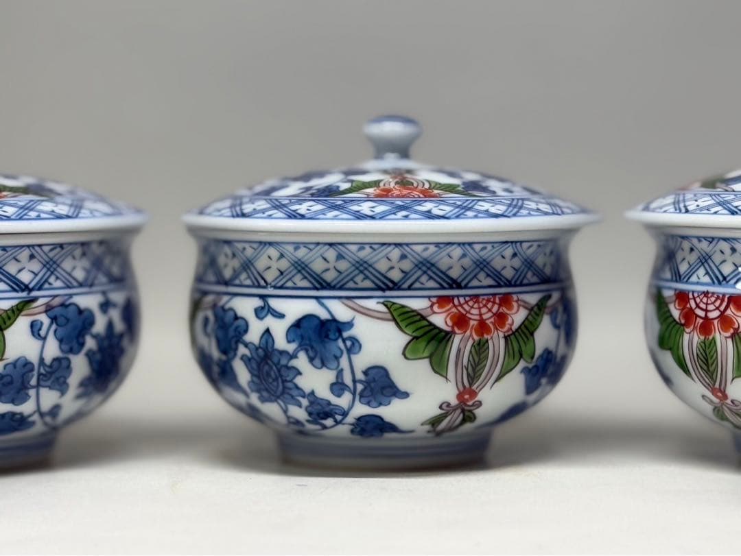 茶道具 源右衛門茶器揃 急須 湯呑茶碗5客 茶器