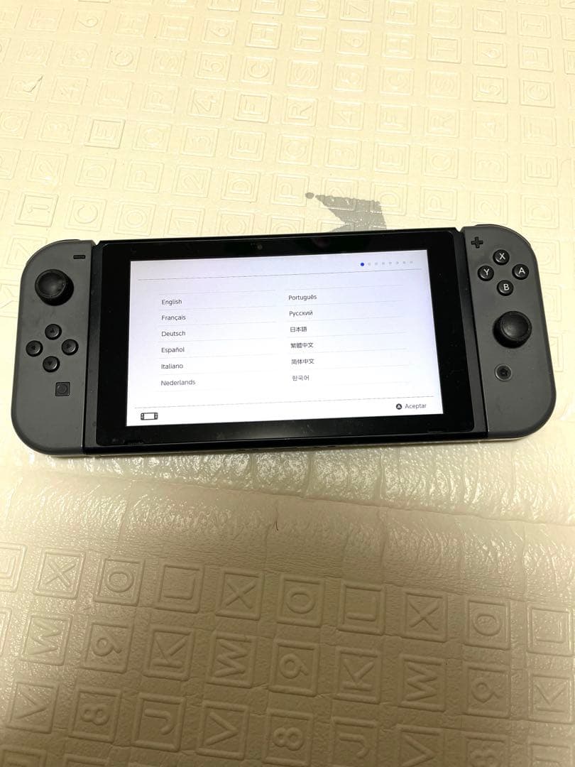 初期型Nintendo Switchジャンク ＋SDカード128GB