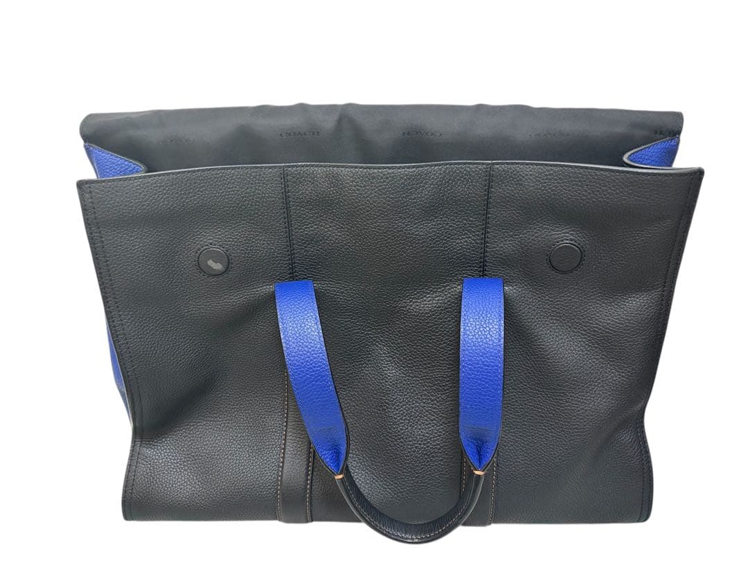 COACH ビジネスバッグ 黒 紐付き