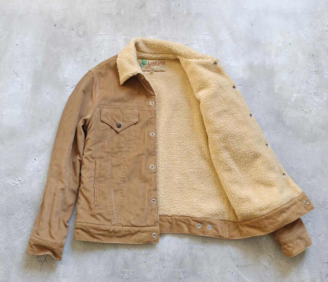 【Mサイズ】シュガーケーン ランチジャケット パイルボア 東洋エンタープライズ