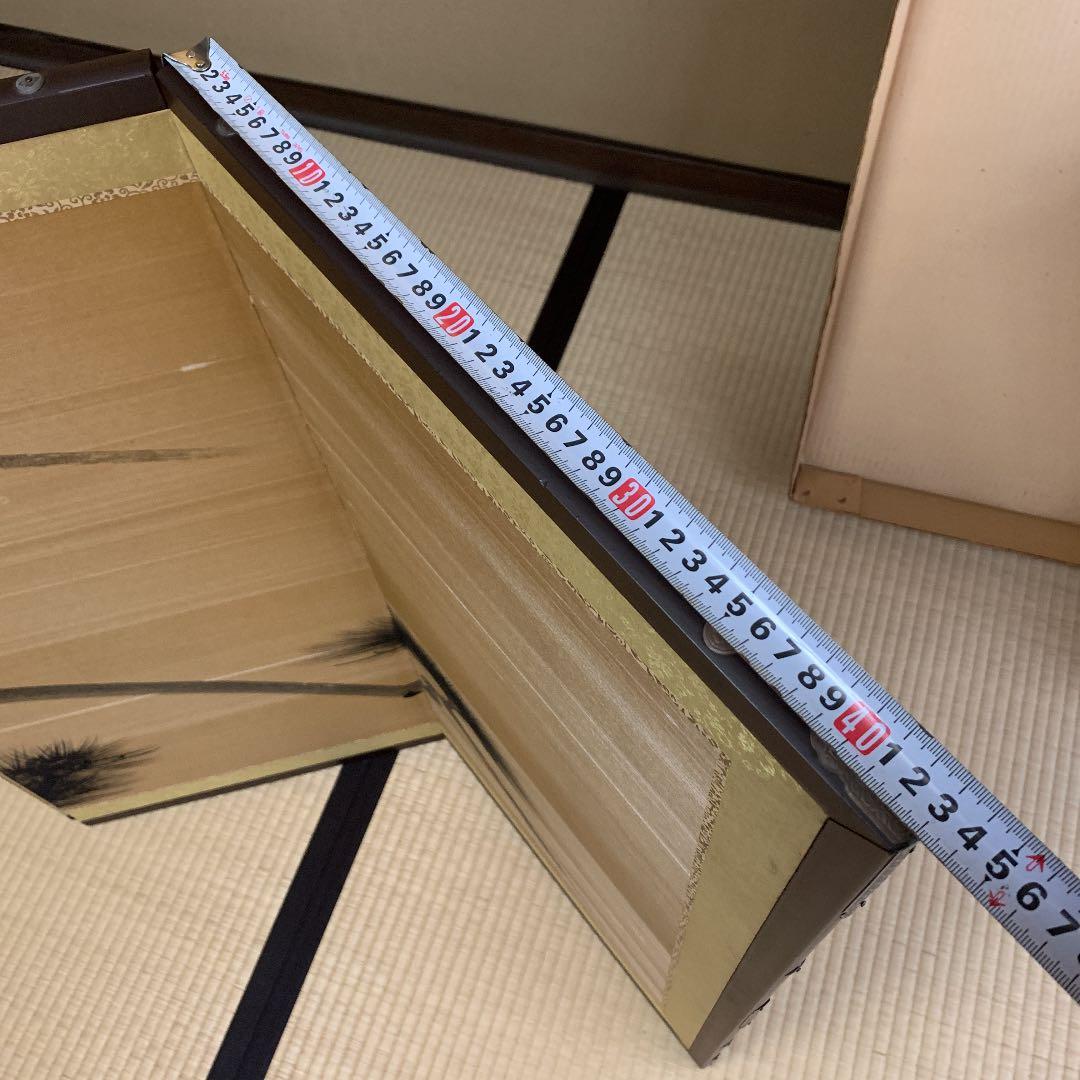 屏風　鶴　祝事　和室　松　鷹　松竹梅和風インテリア　壁掛け　畳　タペストリー