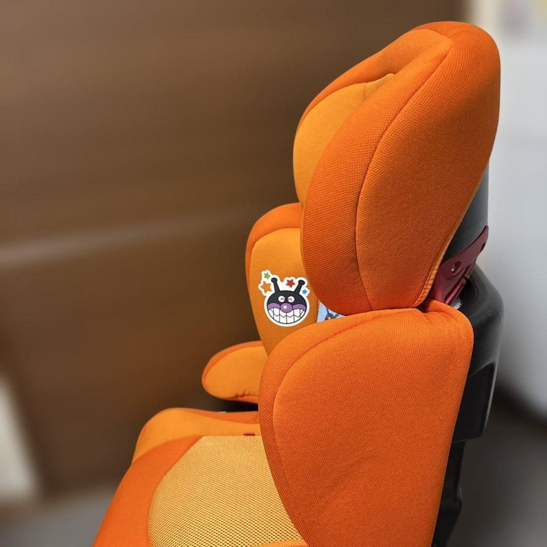 【廃盤未使用】ジュニアシート それいけ！アンパンマン　ハイバックシート シート