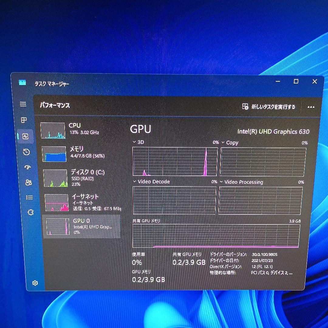 自作デスクトップパソコン windows11 正式対応品