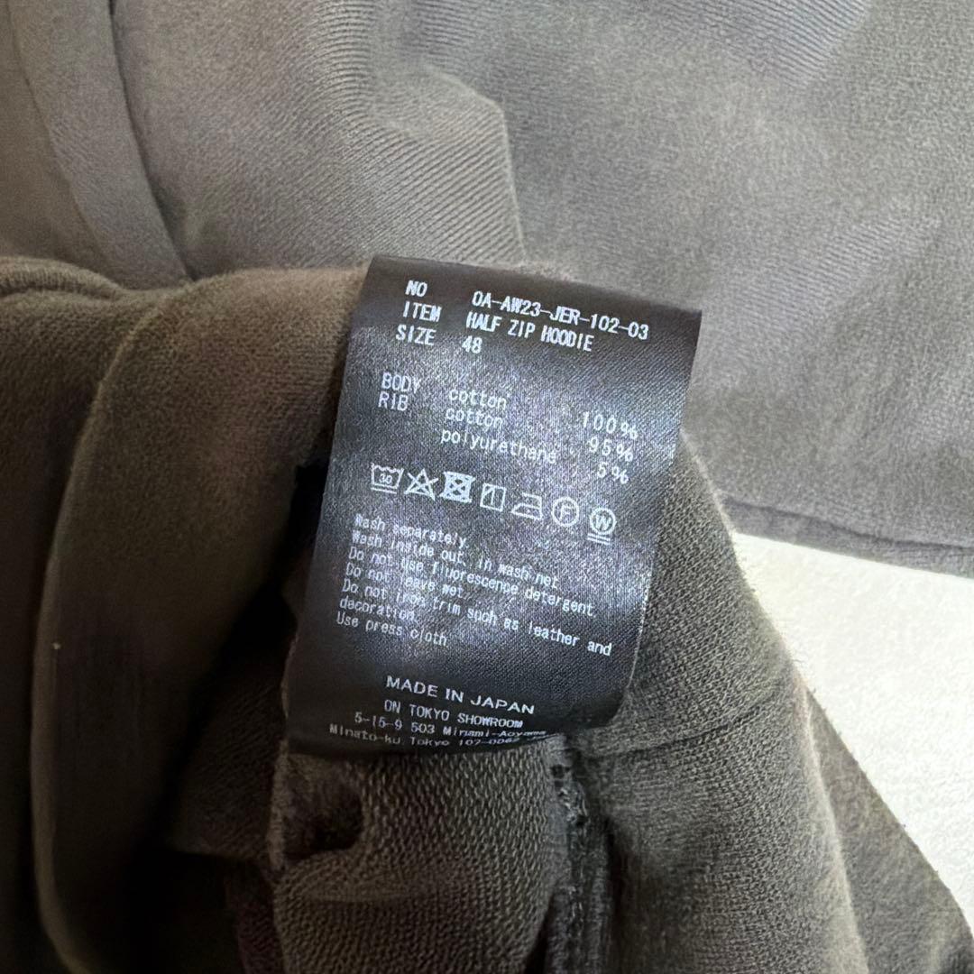 Omar Afridi half zip hoodie 48 早い者勝ち