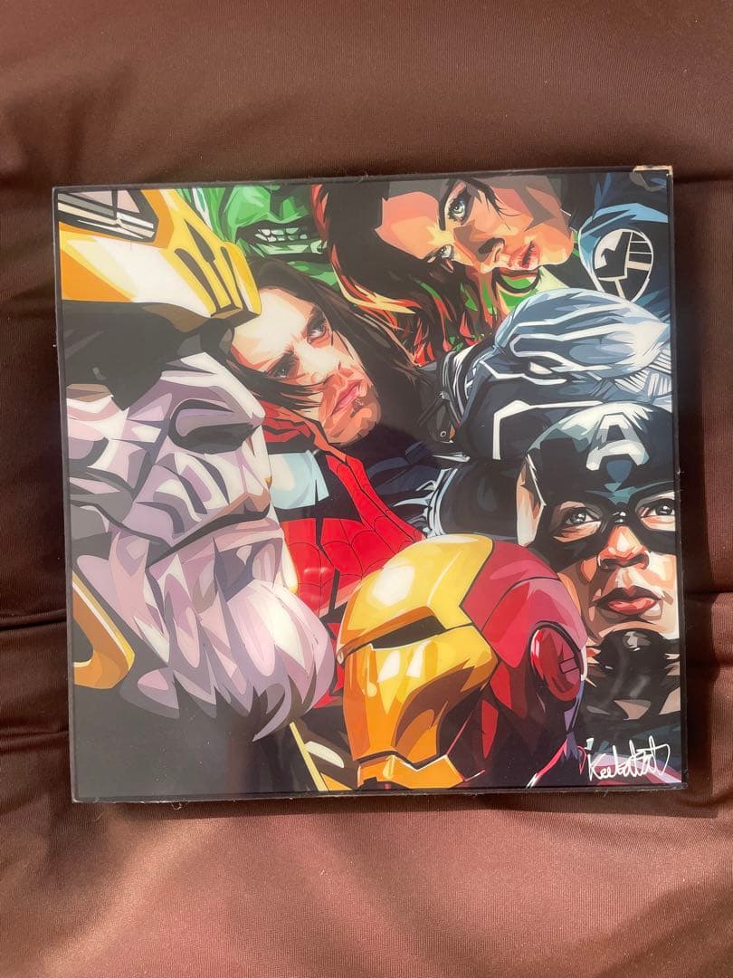 アベンジャーズ デジタルアート キャンバス