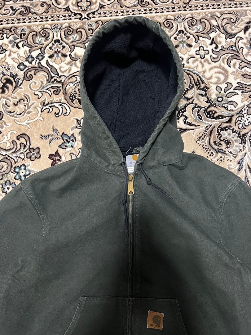 カーハートアクティブジャケット モスグリーン