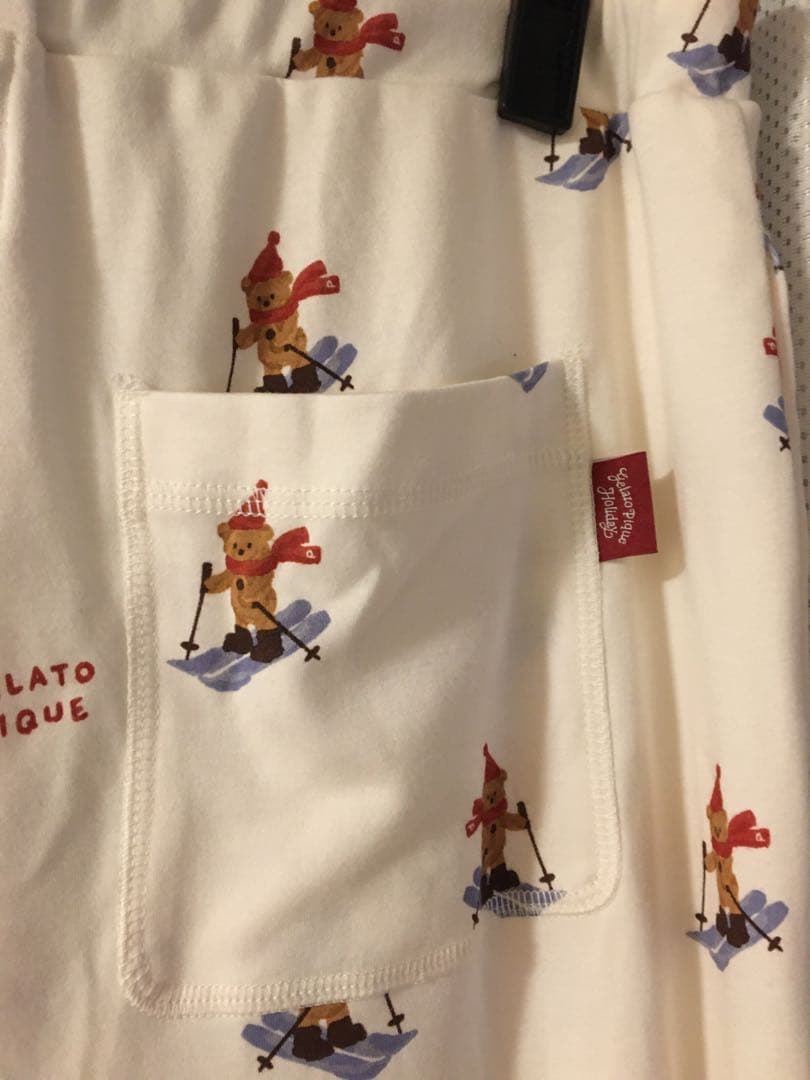 Gelato Pique HOMME スキーベア柄セット