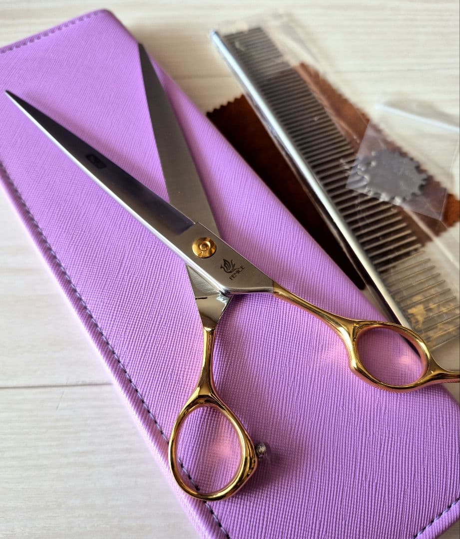 【売約済】新品★大きめ7.5インチ★フェニーチェ ストレートシザー