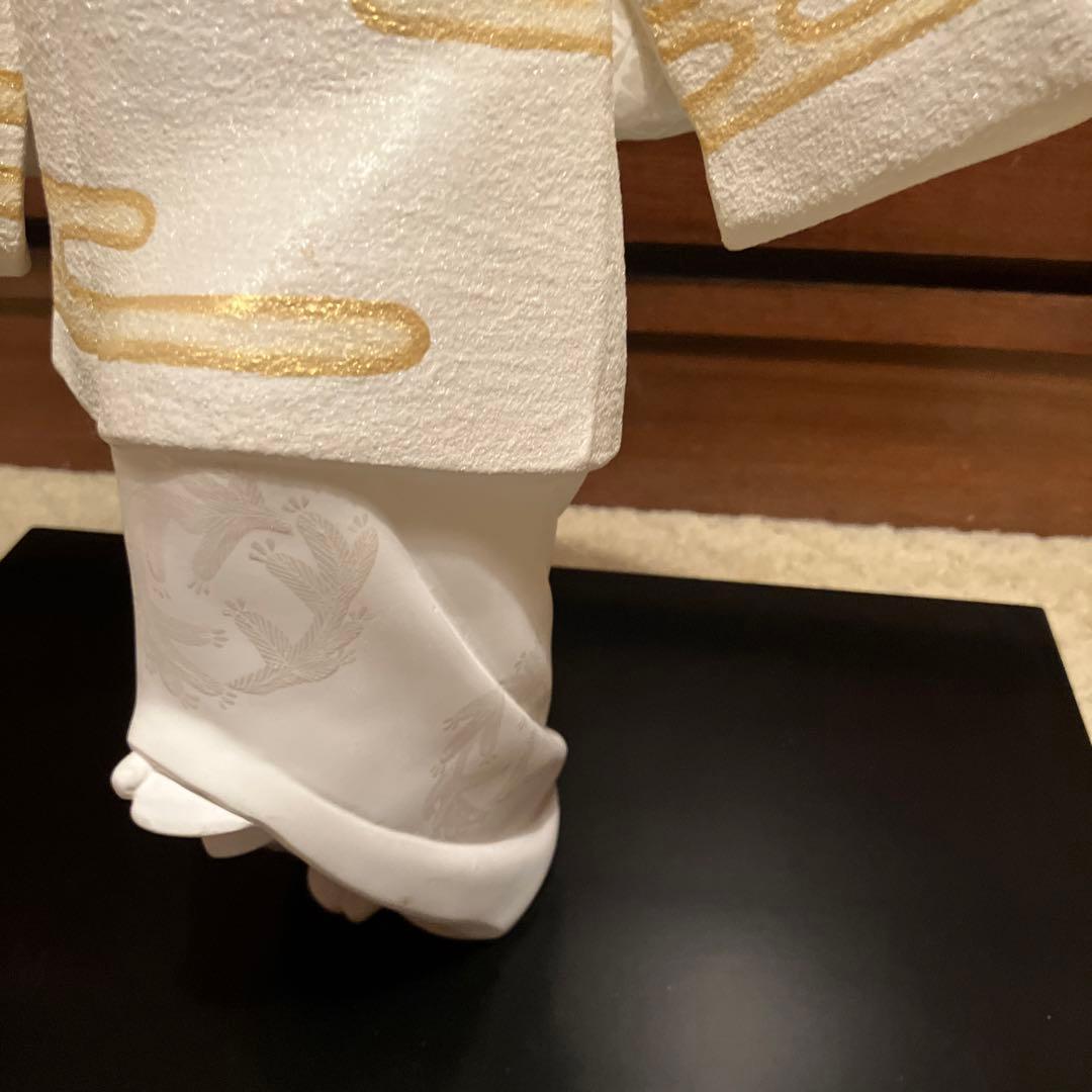 博多人形　「鶴」　広男作