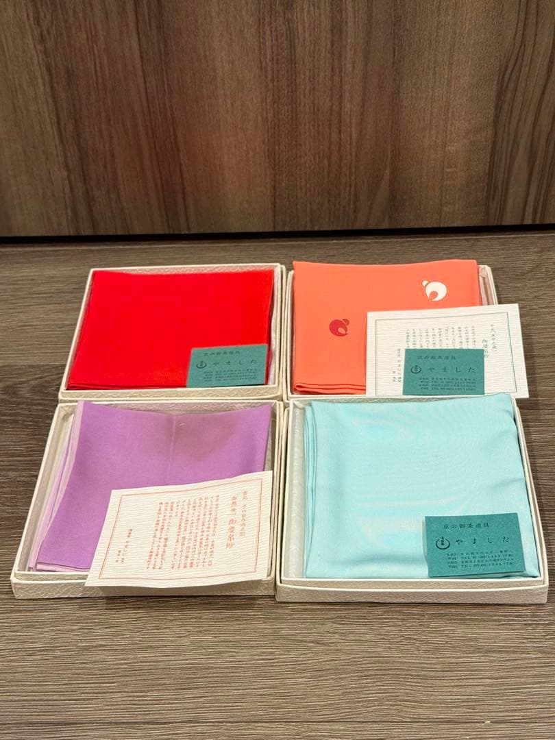 【中古】茶道具 帛紗15点まとめ 青松圓 清昌堂やました 龍村織物 稽古用