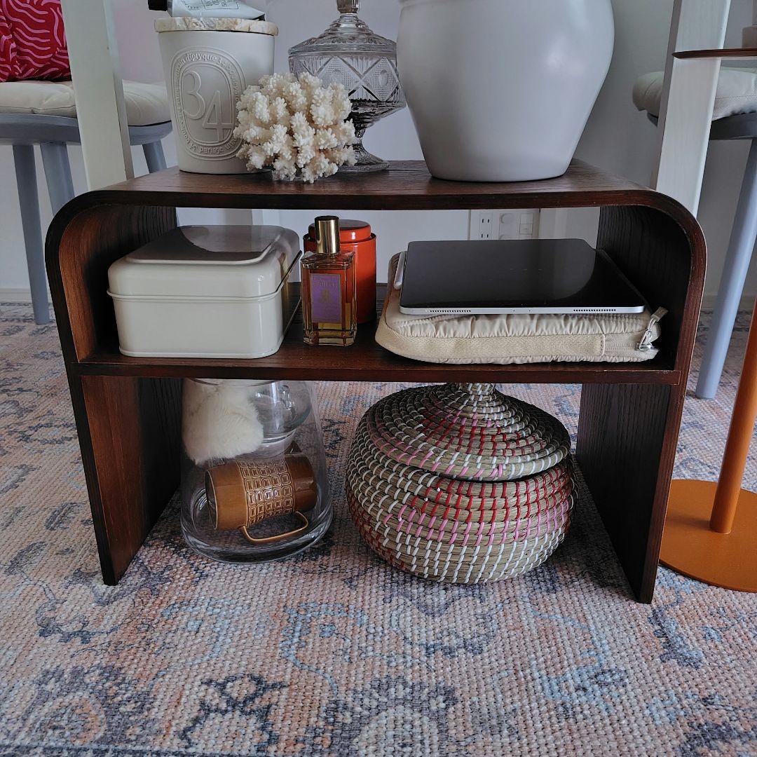 【良品】サイドテーブル 縦横どちらも使える