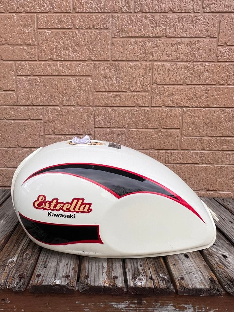 Kawasaki Estrella 2000年 キャブ車用タンク