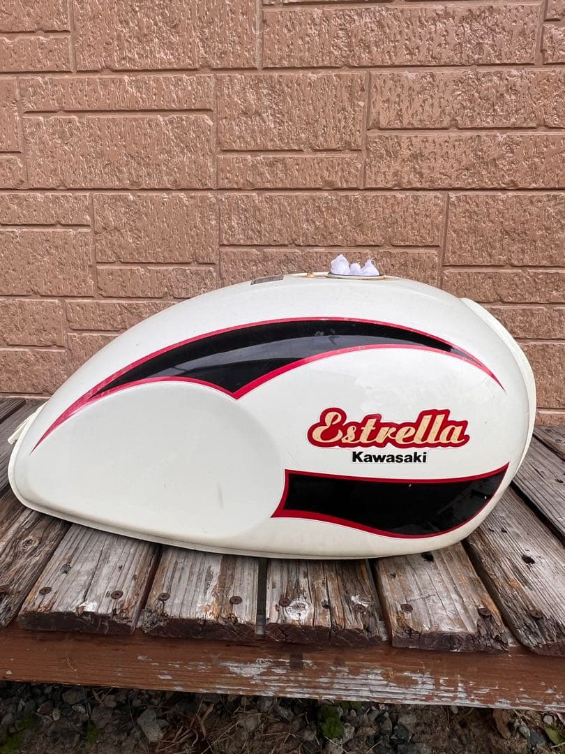 Kawasaki Estrella 2000年 キャブ車用タンク