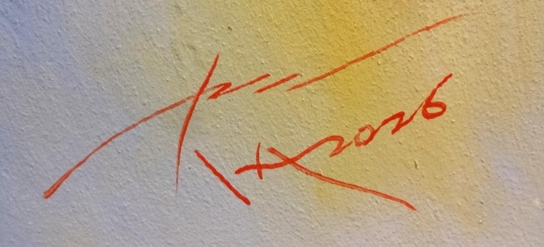 上鈴木正一 油彩画 B4『オルフェーヴル8』新作原画 超オススメの作品です!!