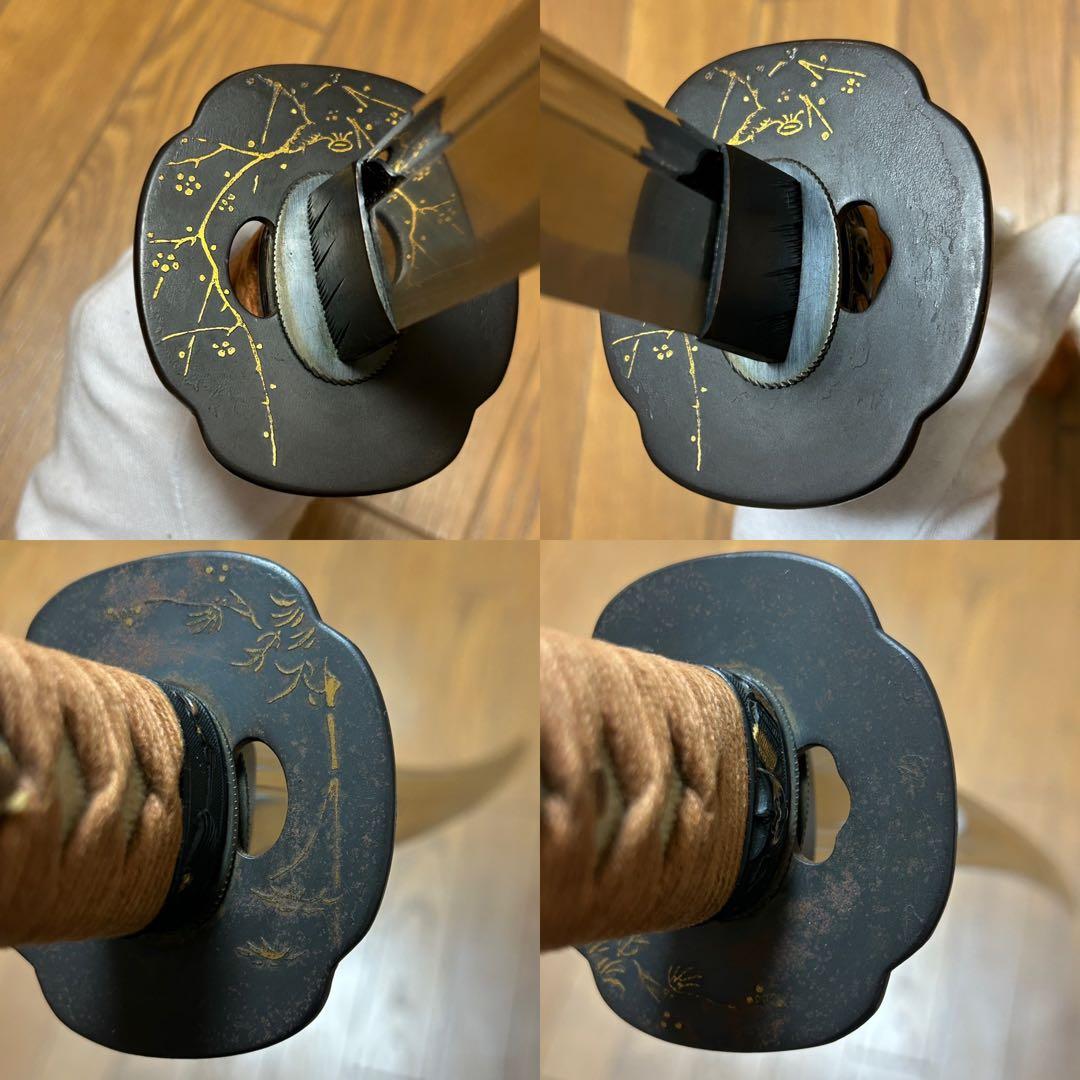 モ*ー様 模造刀 刀 約99cm 拵え 刀袋付き 刀装具 刀剣