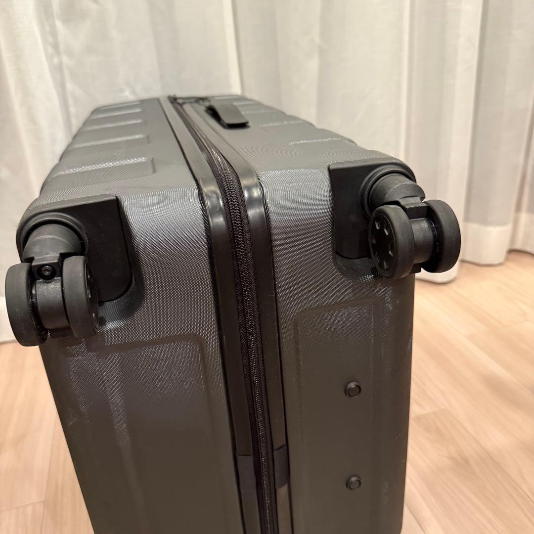 無印良品 ハードキャリーケース スーツケース 廃版 88L ダークグレー