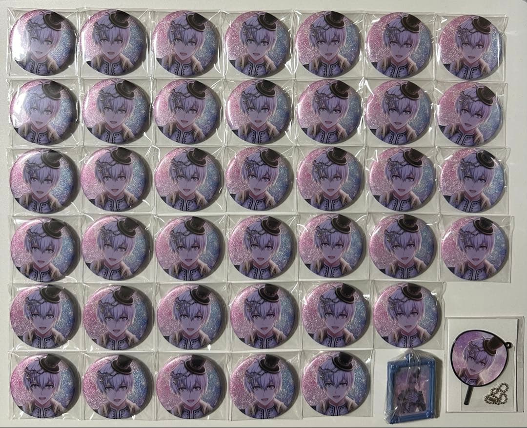 アイナナ 壮五 記念日2020 缶バッジ ピクウィズ ミニうちわ