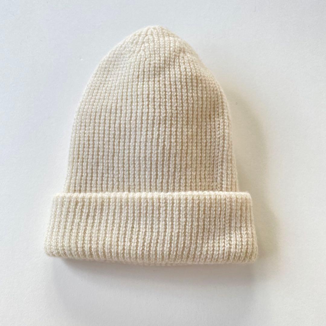 キジマタカユキ　KIJIMA TAKAYUKI カシミアニット帽