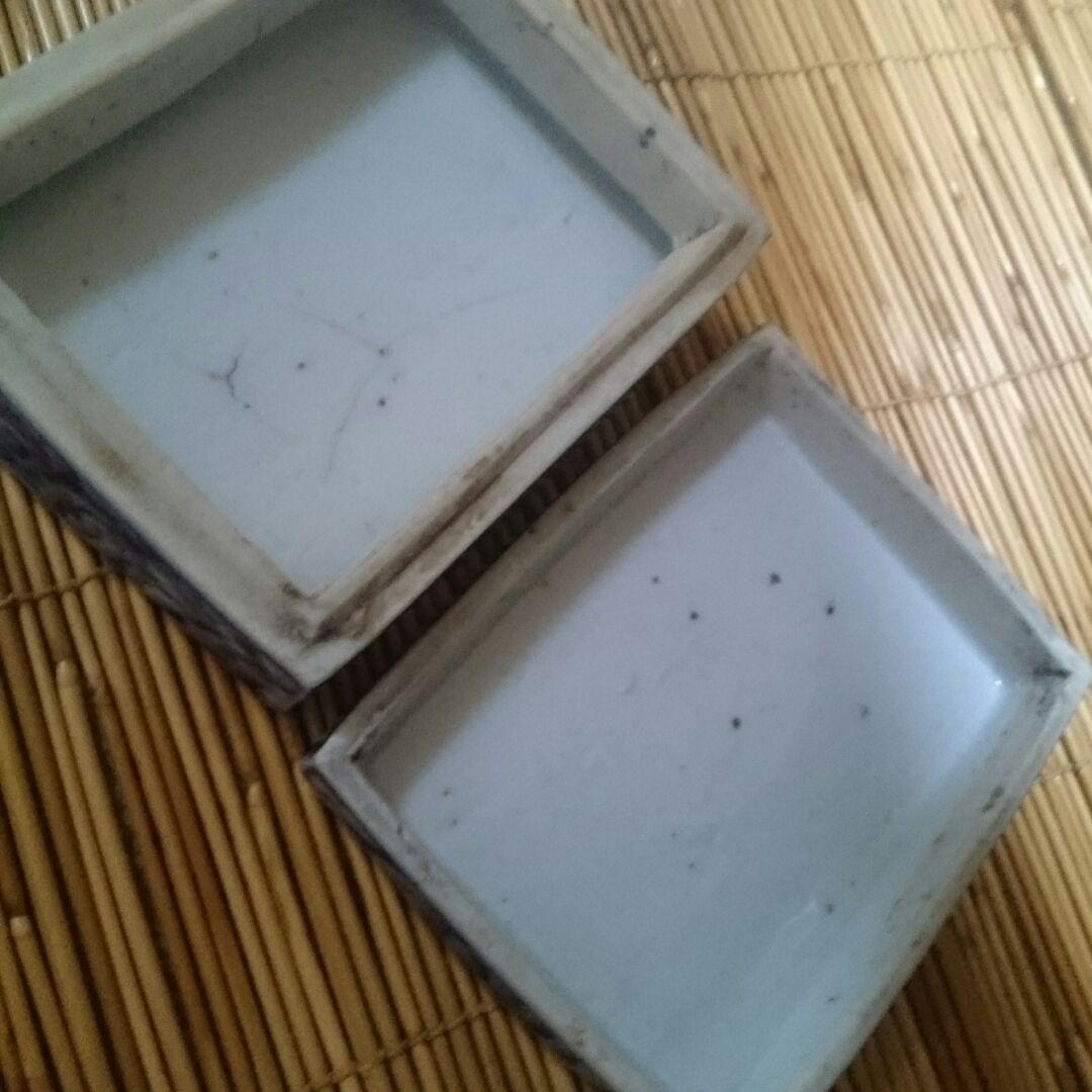 骨董、古伊万里、龍文様香合