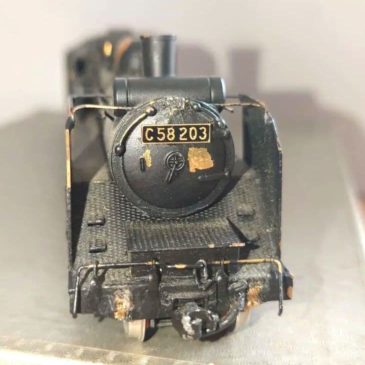 宮沢模型 C58203 蒸気機関車 HOゲージ【ジャンク品】