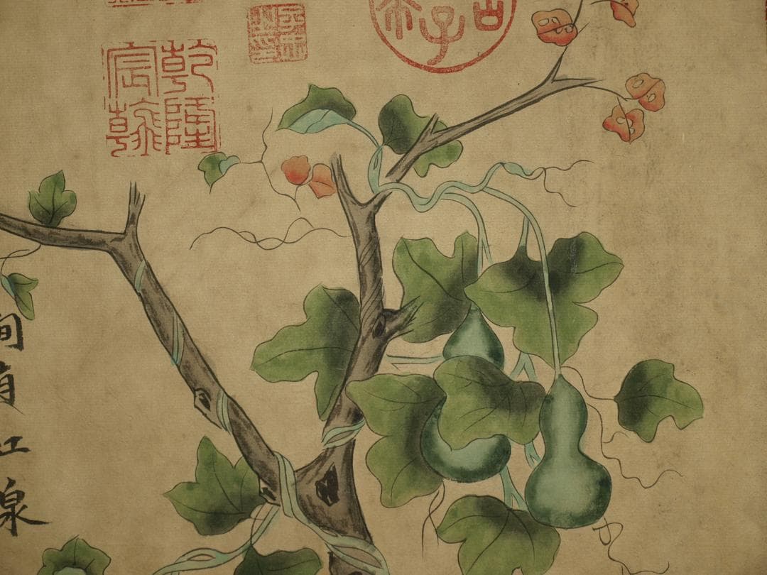 中国北宋時代の 人物図　肉筆絵　激安骨董品 古美術 BD335A12-1