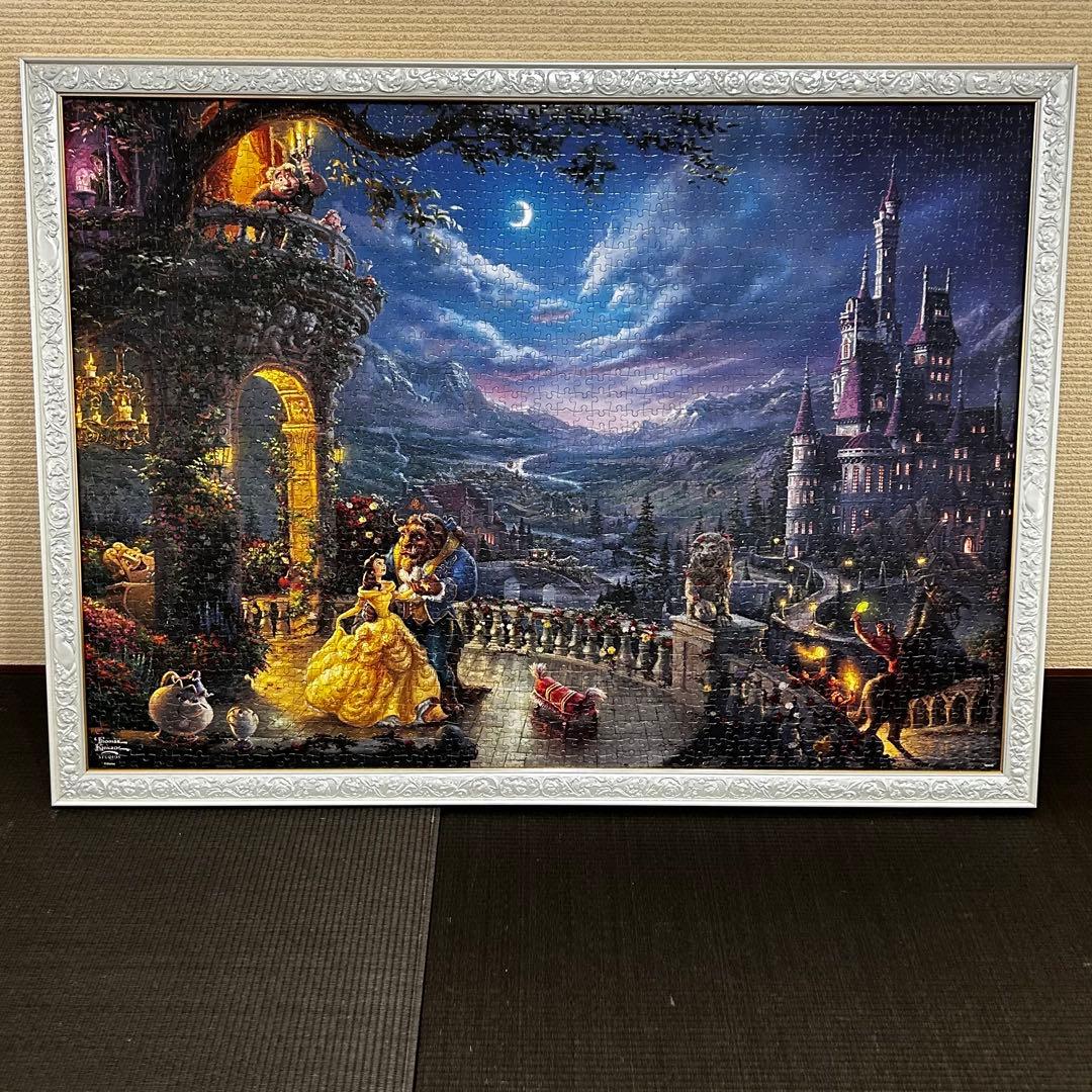 【2000ピース】美女と野獣 ディズニーキャラクターズ アートフィギュアパネル付