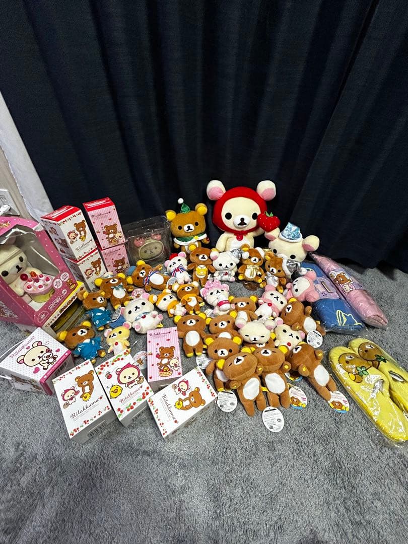 【大量まとめ売り】リラックマ ぬいぐるみ＆グッズセット タグ付き・レアあり