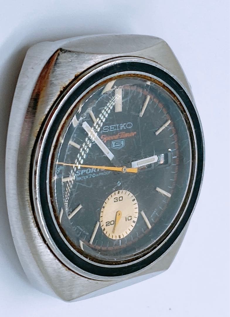 b*1様 年代物 SEIKO 5 SPORTS Speed Timer 腕時計
