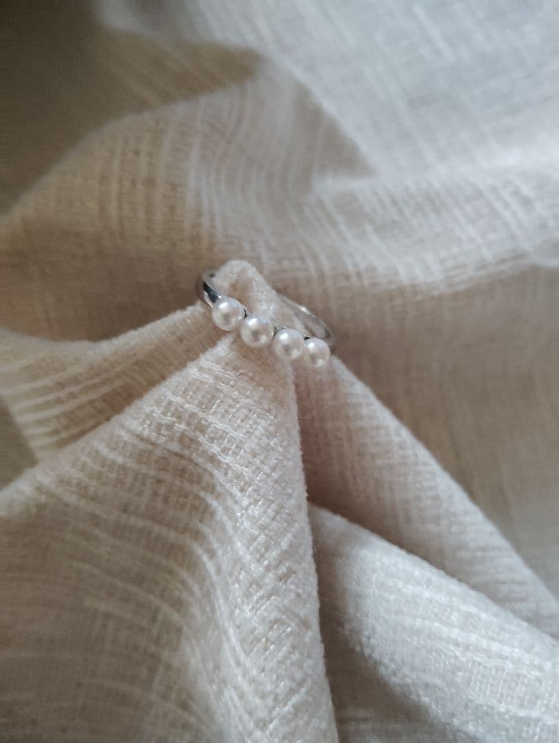 MIKIMOTO　ミキモト　ベビーパールリング
