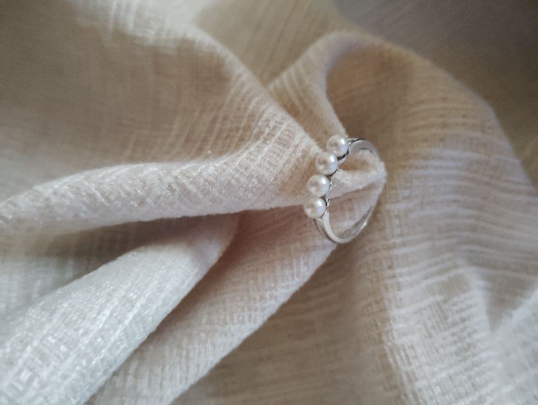 MIKIMOTO　ミキモト　ベビーパールリング