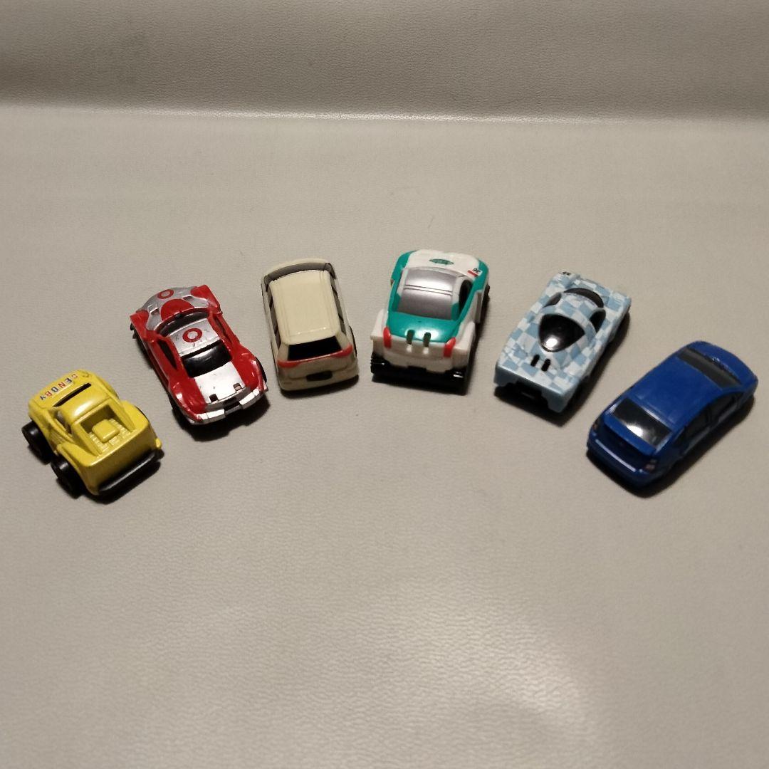 ★商談中★　4702 プラスチック製ミニカー６台セット